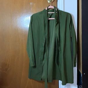 Soft light green jacket